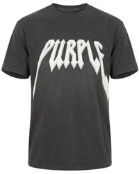 Purple Brand - Logo-Print T-Shirt - Lyst