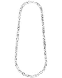 Emanuele Bicocchi - Pyramid-Stud Anchor-Chain Necklace - Lyst