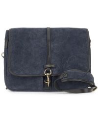 Gianni Chiarini - Berlino Suede Large Shoulder Bag - Lyst