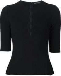 David Koma - Cut Out Panel Top - Lyst