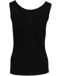 Isaia - Ribbed-Knit Top - Lyst