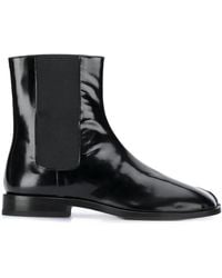 Maison Margiela - Tabi Leather Chelsea Boots - Lyst