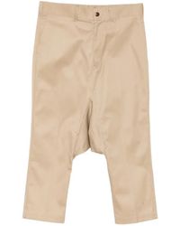 Junya Watanabe - Cropped Broek Met Verlaagd Kruis - Lyst