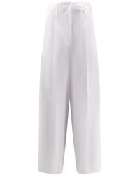 Alysi - Broek Met Wijde Pijpen - Lyst