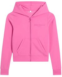 Juicy Couture - Robertson Logo-Print Zip-Up Hoodie - Lyst