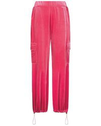 Liu Jo - Cargo-Pocket Track Pants - Lyst