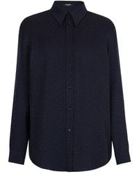 Balmain - Chemise À Motif Monogrammé En Jacquard - Lyst