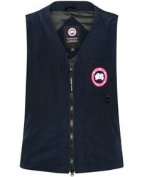 Canada Goose - Canmore Logo-patch Gilet - Lyst
