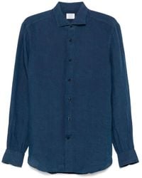 Mazzarelli - Linen Shirt - Lyst