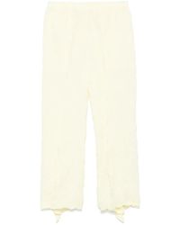 Issey Miyake - Hose Mit Knitteroptik - Lyst