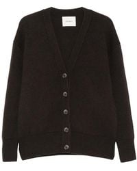 Lisa Yang - Amery V-Neck Button-Down Cardigan - Lyst