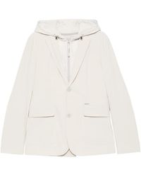 ALPHATAURI - Hooded Pocket Blazer - Lyst