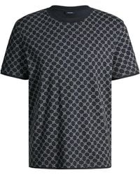 Joop! - Cornflower Victormanuel-Print T-Shirt - Lyst