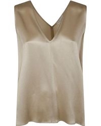 Antonelli - Top Met Satijnen Afwerking - Lyst