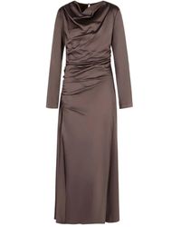 Jonathan Simkhai - Cowl-Neck Draped Dress - Lyst