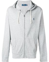 Sudadera con oso bordado Polo Ralph Lauren de Algodón de color Negro para  hombre | Lyst