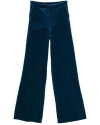 La Petite Robe Di Chiara Boni - Pantalon En Velours À Coupe Ample - Lyst