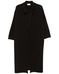 Ma'ry'ya - Buttoned-Collar Coat - Lyst
