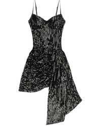 Area - Wrapped Mini Dress - Lyst