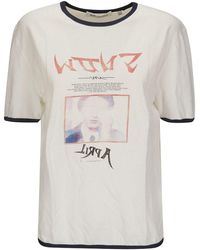 Our Legacy - Motif Print Cotton T-shirt - Lyst