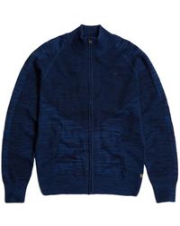 G-Star - 3D Biker Zip-Up Cardigan - Lyst