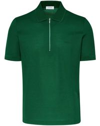 Ferragamo - Poloshirt Met Rits - Lyst