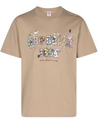 Supreme - Varsity Cotton T-Shirt - Lyst