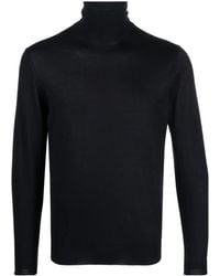 Eraldo - Roll-Neck Cashmere-Blend Jumper - Lyst