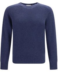 Brooksfield - Crew-Neck Raglan-Sleeve Sweater - Lyst