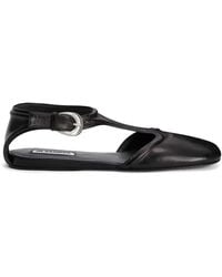 Jil Sander - Mary Jane Ballerina Shoes - Lyst