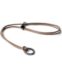Brunello Cucinelli - Monili-Detail Leather Glasses Cord - Lyst