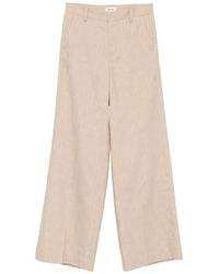 Zadig & Voltaire - Pinstripe Wide-Leg Trousers - Lyst