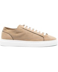 Doucal's - Monili Chain-Detail Suede Sneakers - Lyst