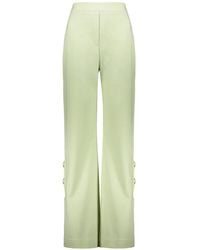 Ellery - Flared-Leg Side-Detail Trousers - Lyst