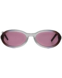 Retrosuperfuture - Cherry Oval-Frame Sunglasses - Lyst