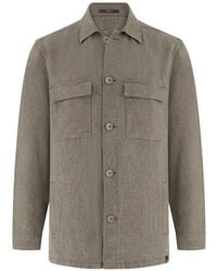 BOGGI - Flap-Pocket Shirt Jacket - Lyst