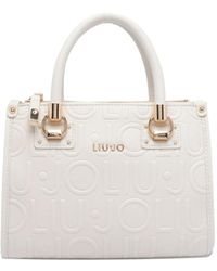Liu Jo - Logo-Embossed Tote Bag - Lyst