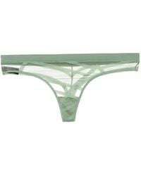 Marlies Dekkers - The Illusionist Mesh Thong - Lyst