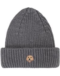 PELO FOUNDATION - Dog-Appliqué Beanie - Lyst