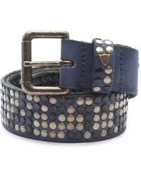 HTC - Stud-Embellished Leather Belt - Lyst