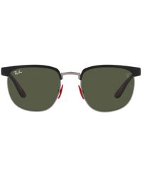 Ray-Ban - Rb3698m Scuderia Ferrari Square Sunglasses - Lyst