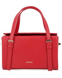 Sofia - Mini Belmondo Buckle Detail Tote Bag - Lyst