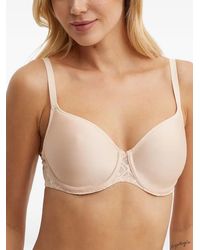 Chantelle - Lace-Panelled Underwired Bra - Lyst