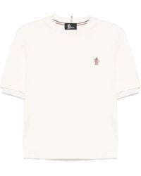 Moncler - Logo Cotton T-Shirt - Lyst