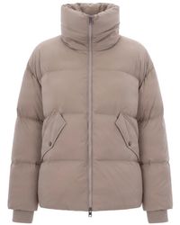 Woolrich - Kelly Quilted High-Neck Puffer Jacket - Lyst
