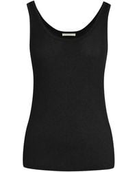 12 STOREEZ - Lattice Ribbed Tank Top - Lyst