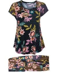 Johnny Was - The Bobbie Crop Pyjama Set - Lyst