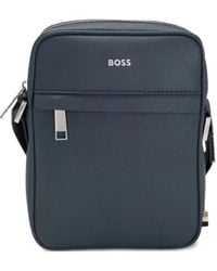 BOSS - Borsa Con Placca Logo - Lyst