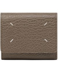 Maison Margiela - Four Stitches Grained Leather Wallet - Lyst