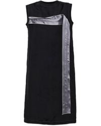 Marni - Contrast-Trim Sleeveless Midi Dress - Lyst